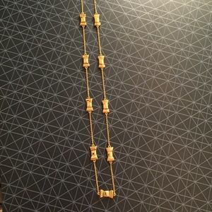 Log Kate Spade Bow Necklace